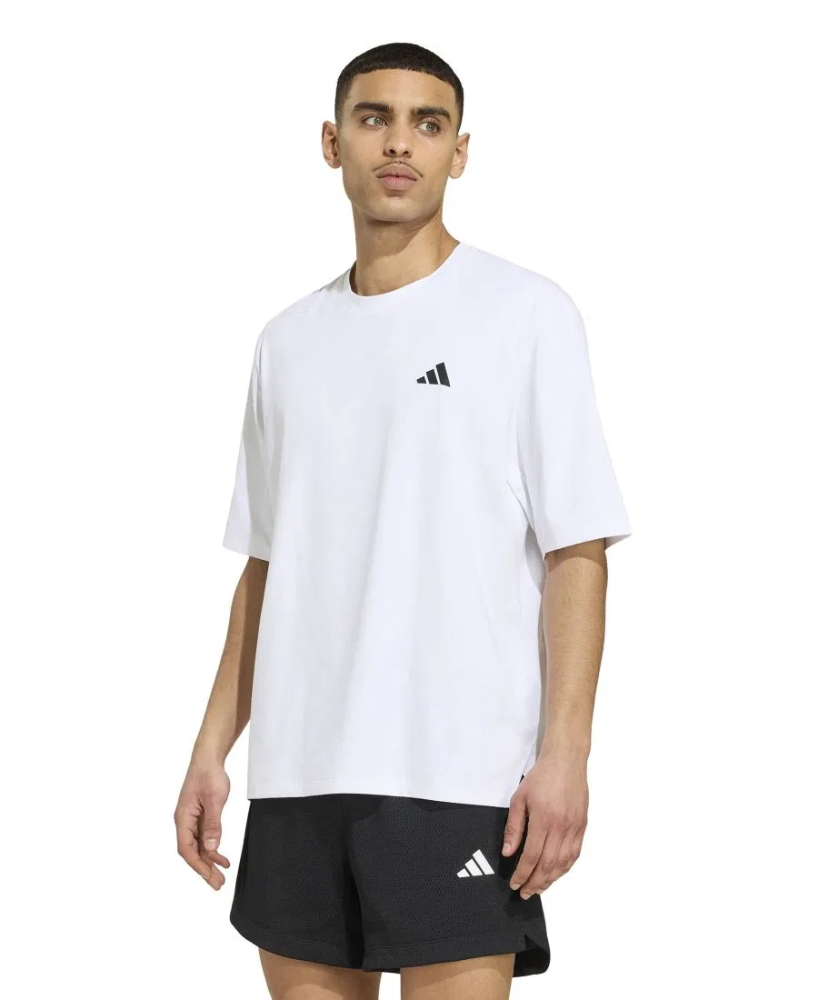 Футболка тренировочная с графическим принтом adidas, White