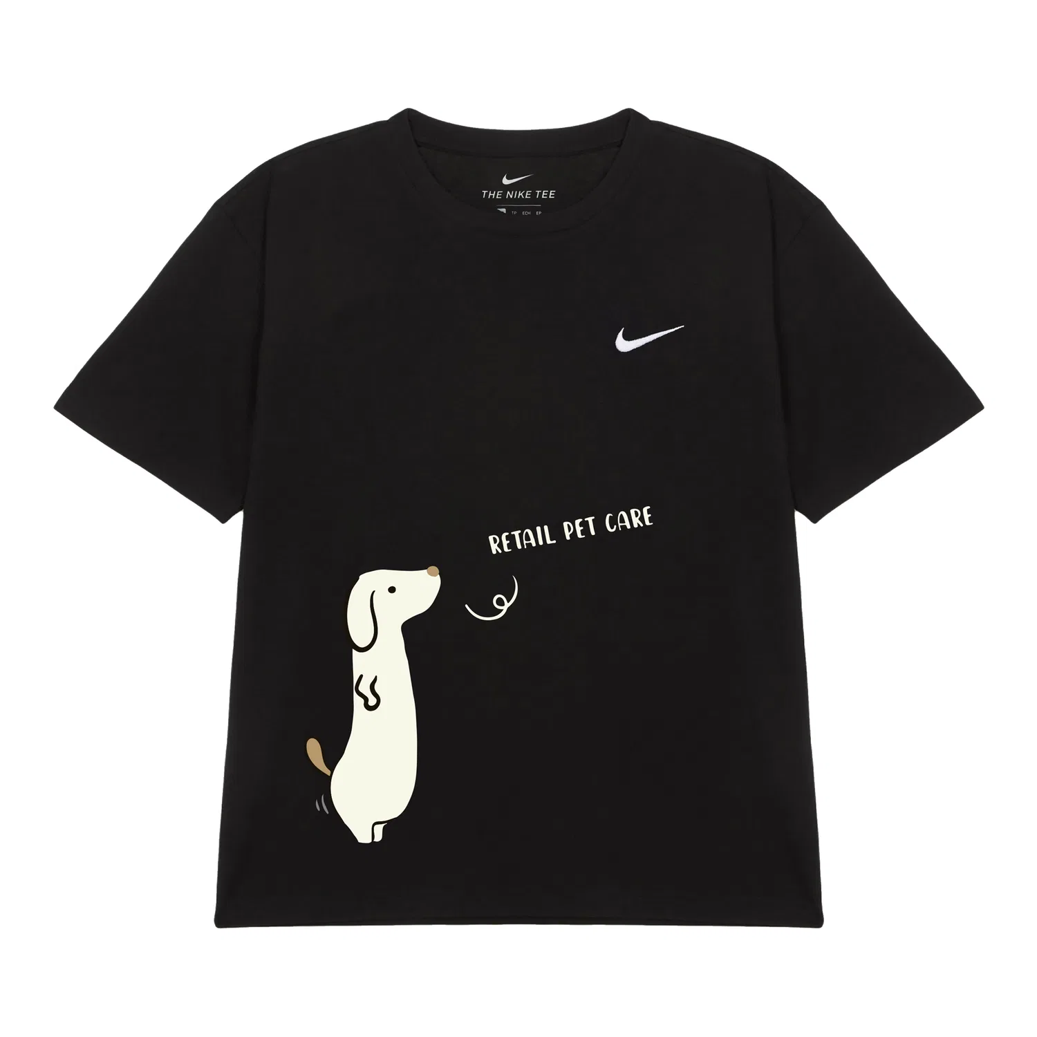Футболка Nike Sportswear с круглым вырезом, Ecru