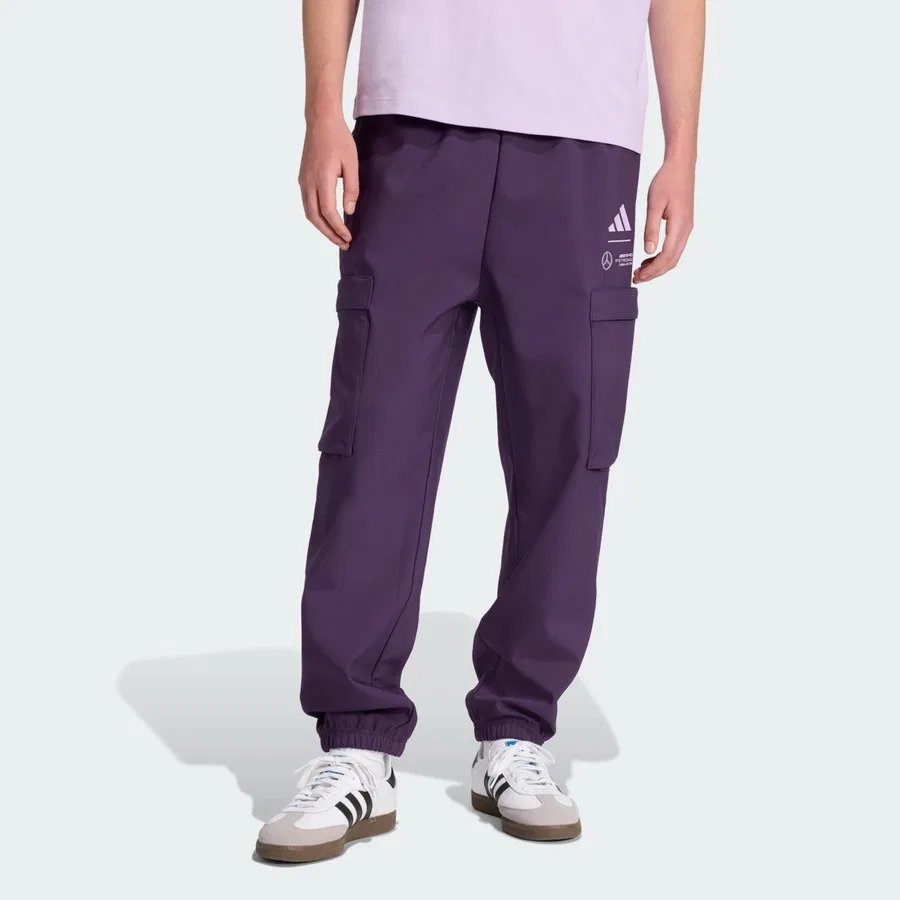 Спортивные штаны adidas Performance JX8813 Mercedes-AMG Petronas Formula One Team Premium Woven Pant, Фиолетовый