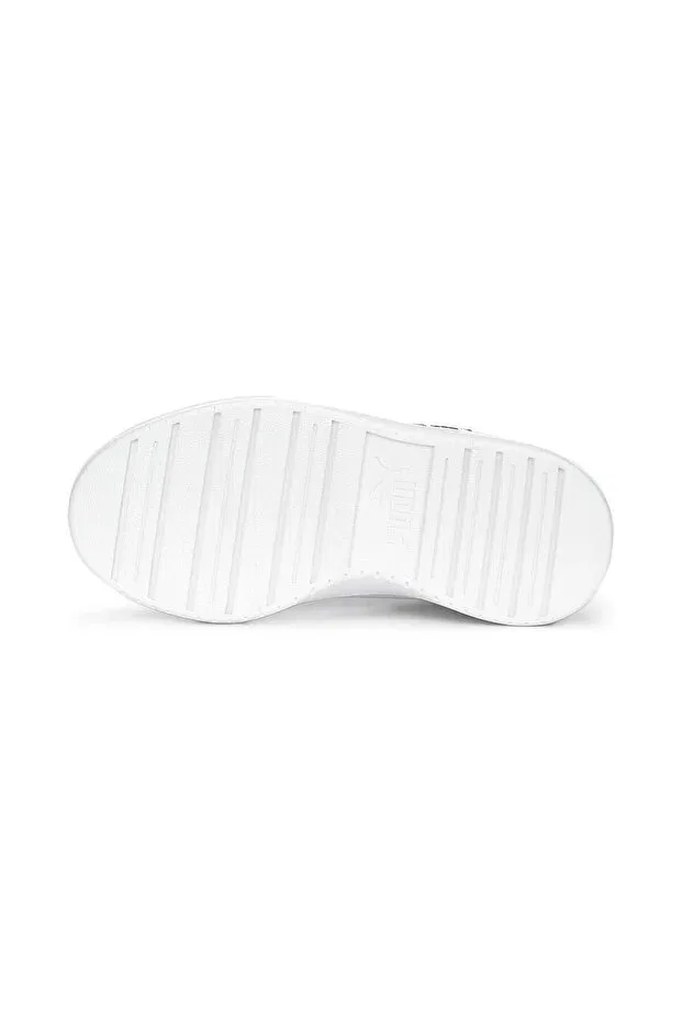 Детские кроссовки для девочек текстильные Puma, White — фото 4