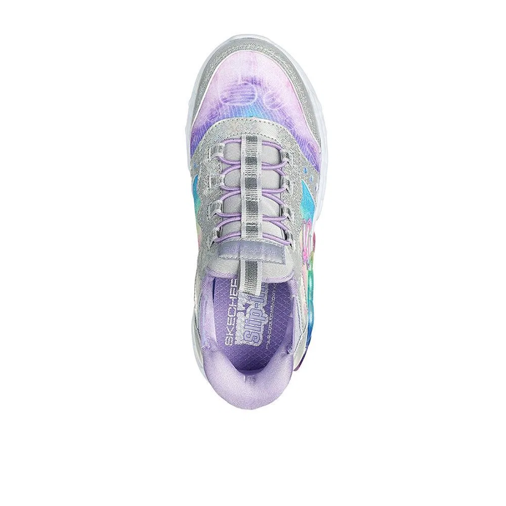Детские кроссовки с принтом 303755L-SMLT Skechers, Grau Bunt — фото 3