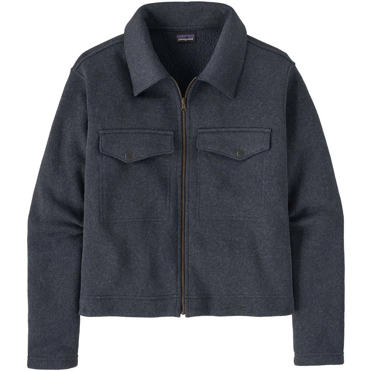 Куртка-чумка с молнией Better Sweater Patagonia, Pitch Blue — фото 3