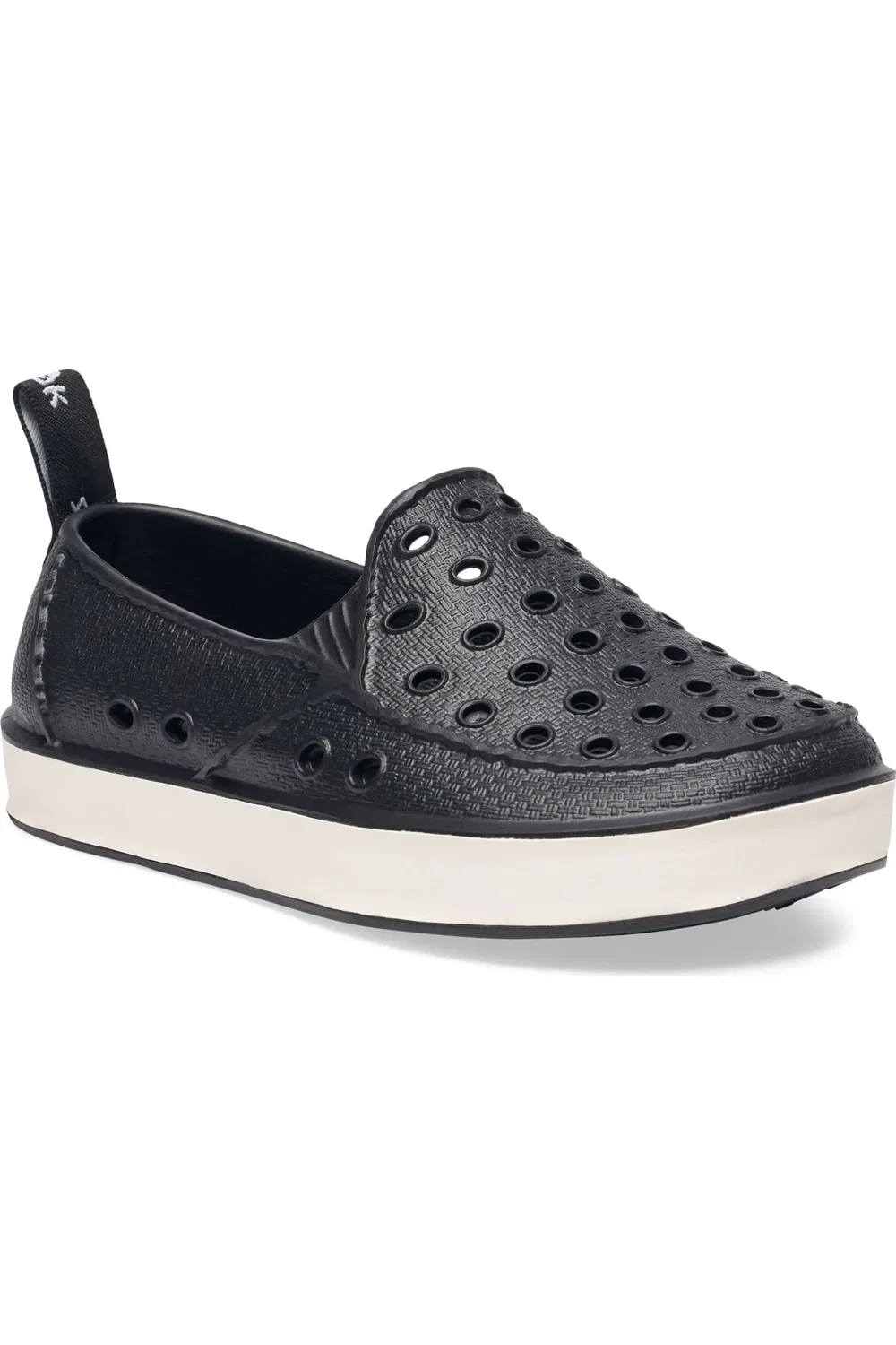 Детские кеды slip-on на резиновой подошве Lil Walker Sanuk, черный