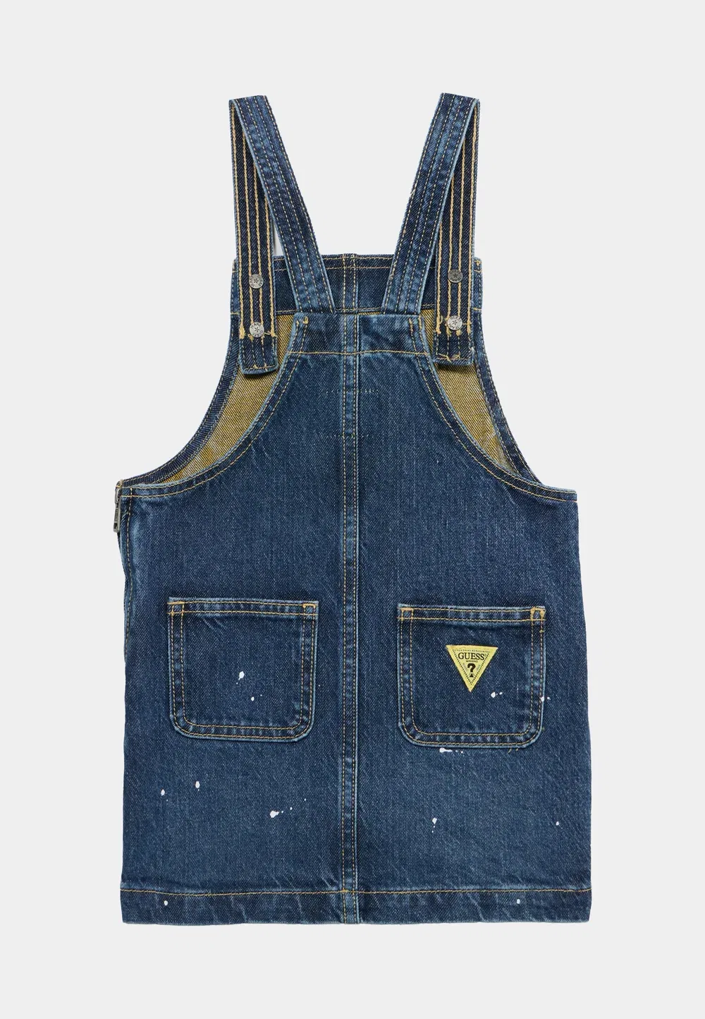 Детское джинсовое платье с миньонами Guess, Blue Denim
