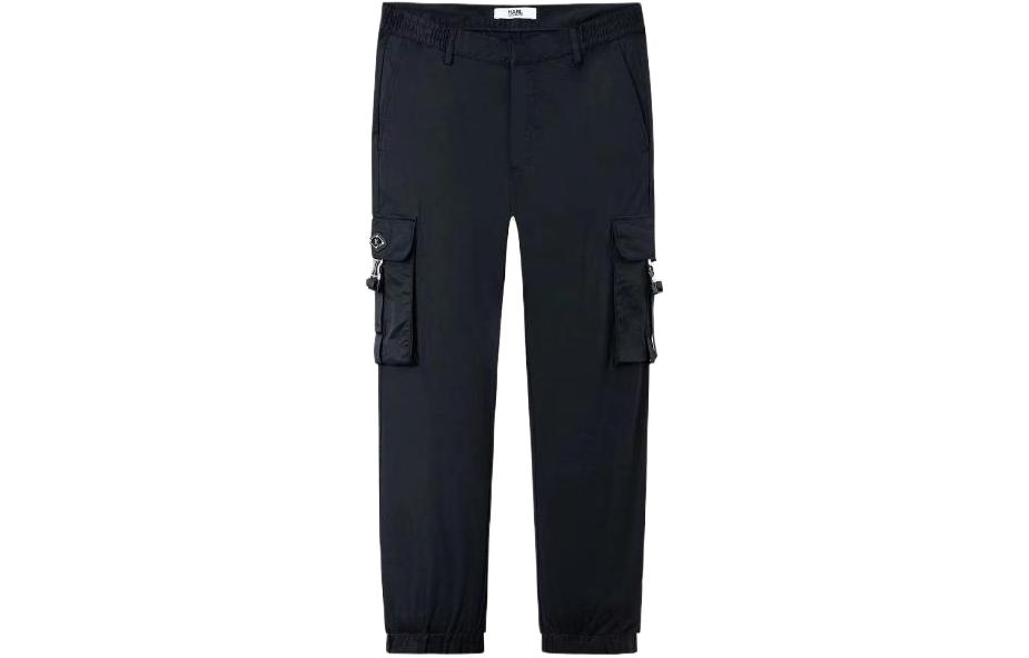 

KARL LAGERFELD / Karl Lagerfeld Jeans Брюки-карго KARL LAGERFELD мужские, черные