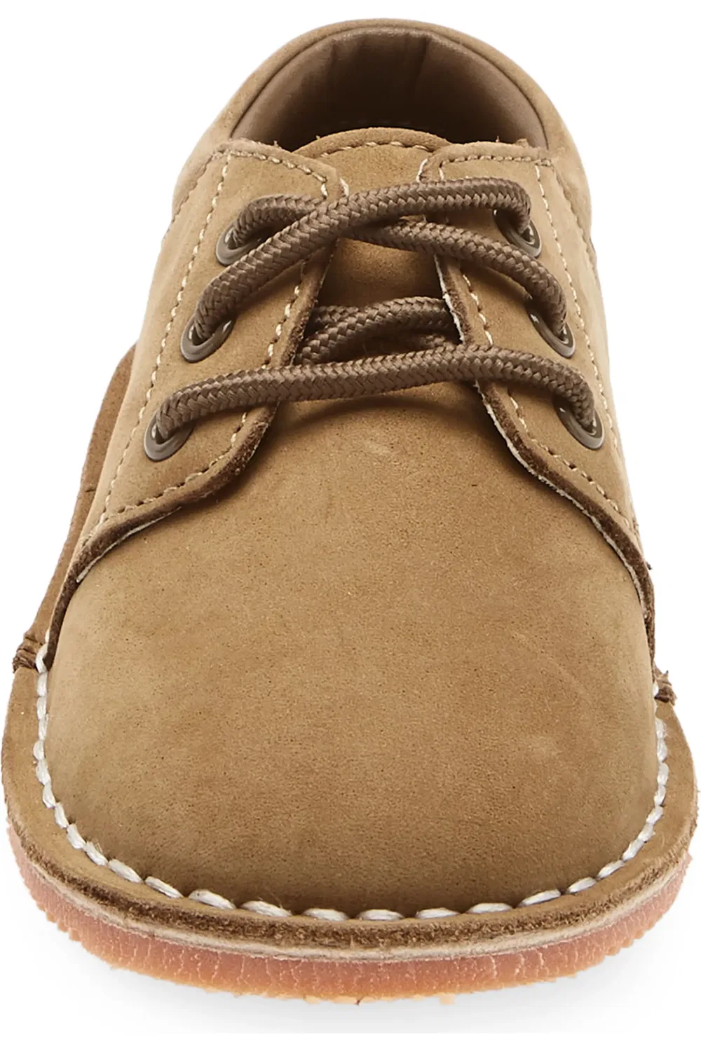 Детские ботинки на шнуровке кожаные Tyler L'AMOUR, Nubuck Khaki — фото 4