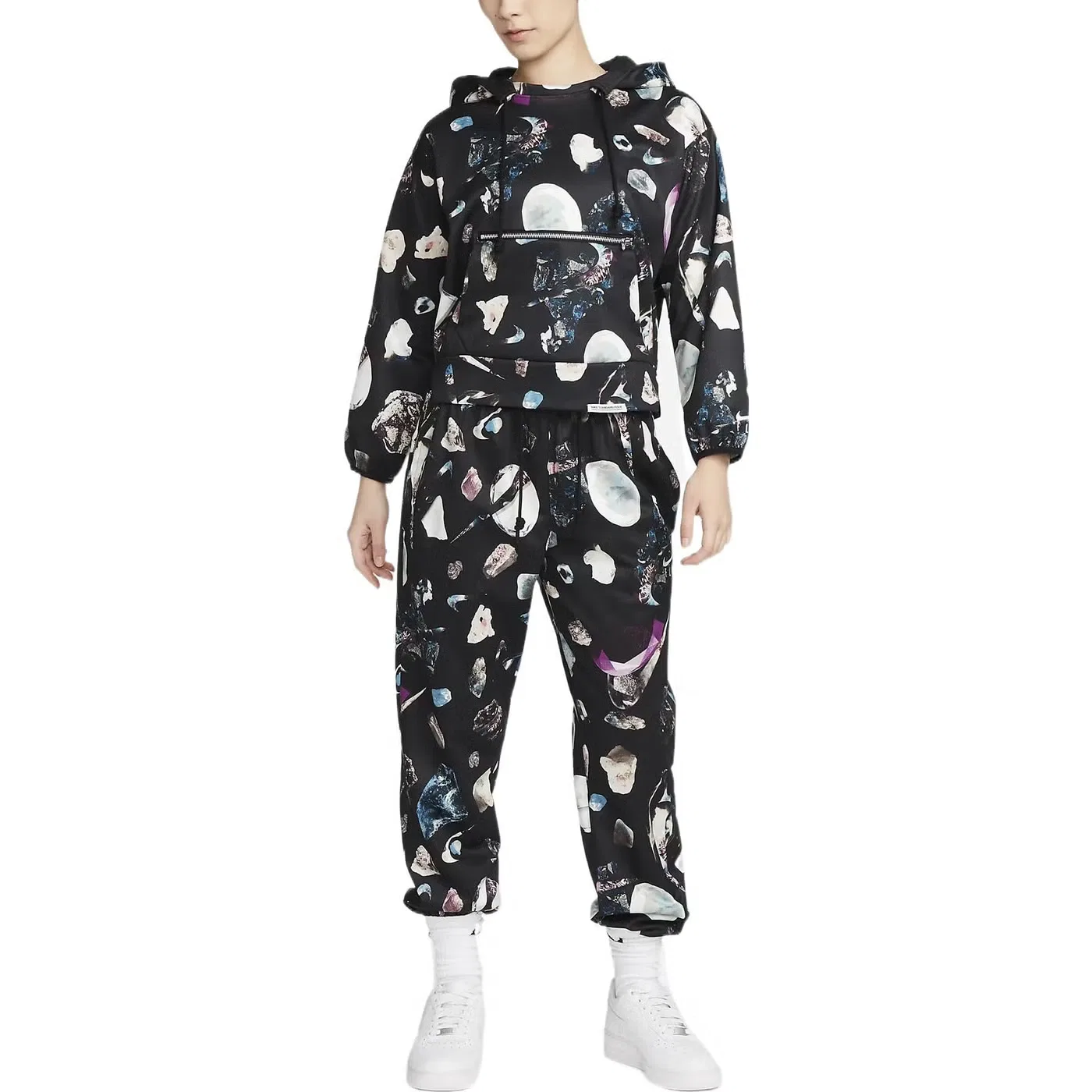 Пуловер с длинным рукавом Dri-FIT Swoosh Fly Standard Issue Nike, черный — фото 2