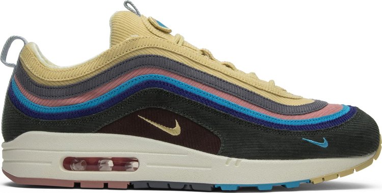 Кроссовки Nike Sean Wotherspoon x Air Max 1/97, многоцветный - фото