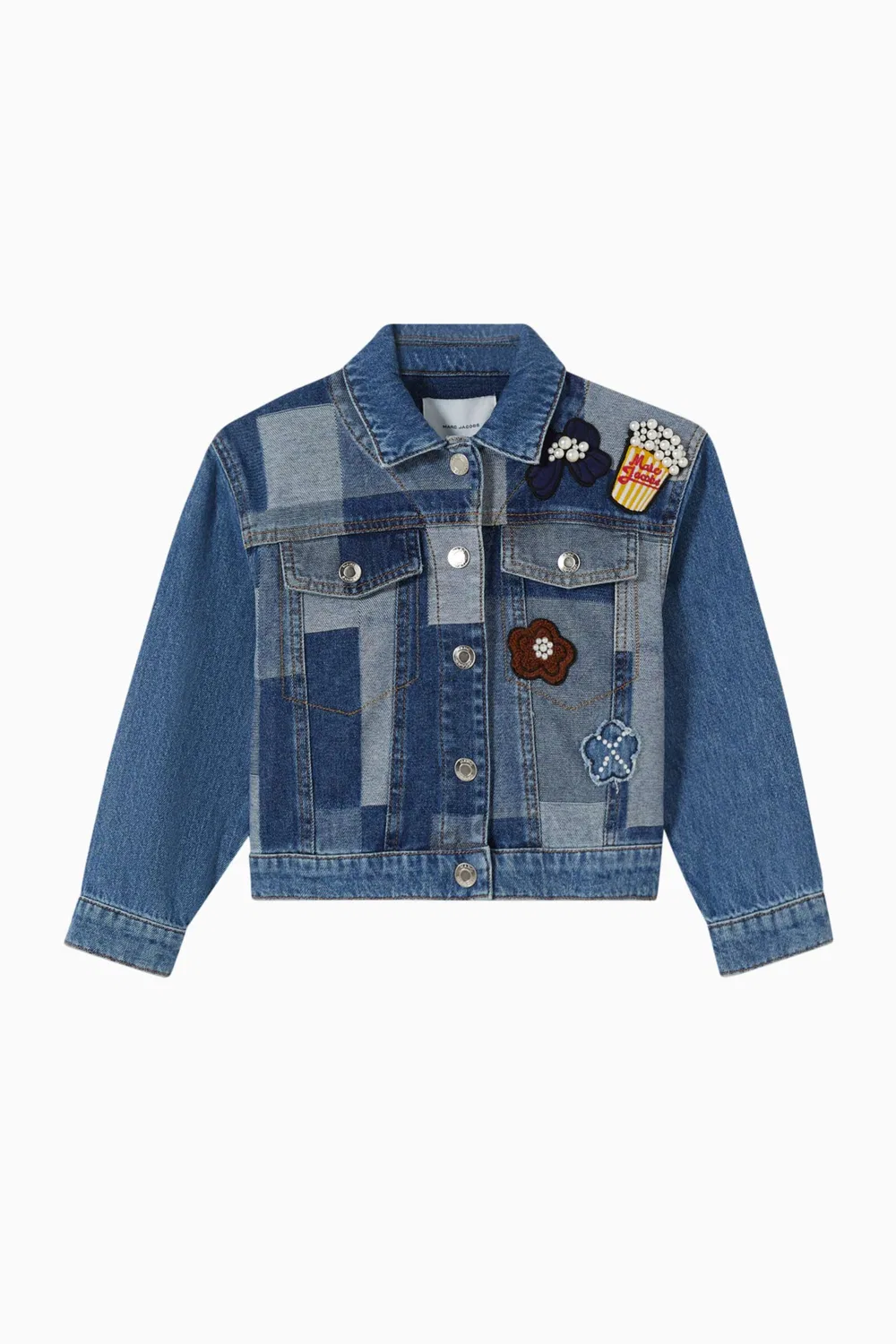 Куртка жаккардовая с принтом Denim MARC JACOBS