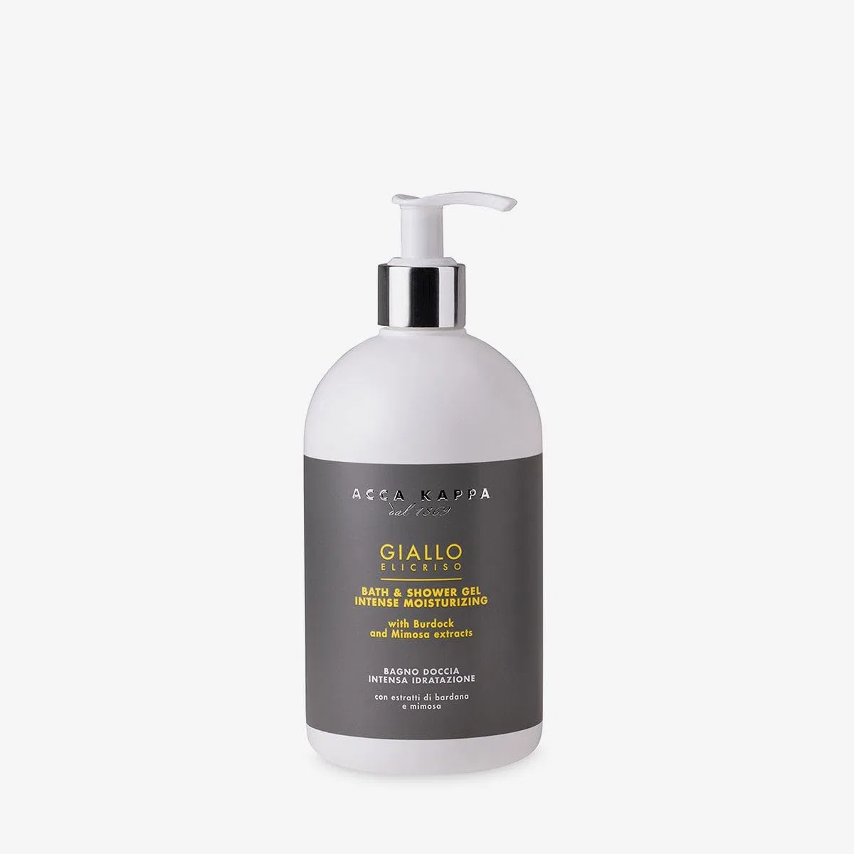 Гель для душа Giallo Elicriso Acca Kappa, 500ml, Black