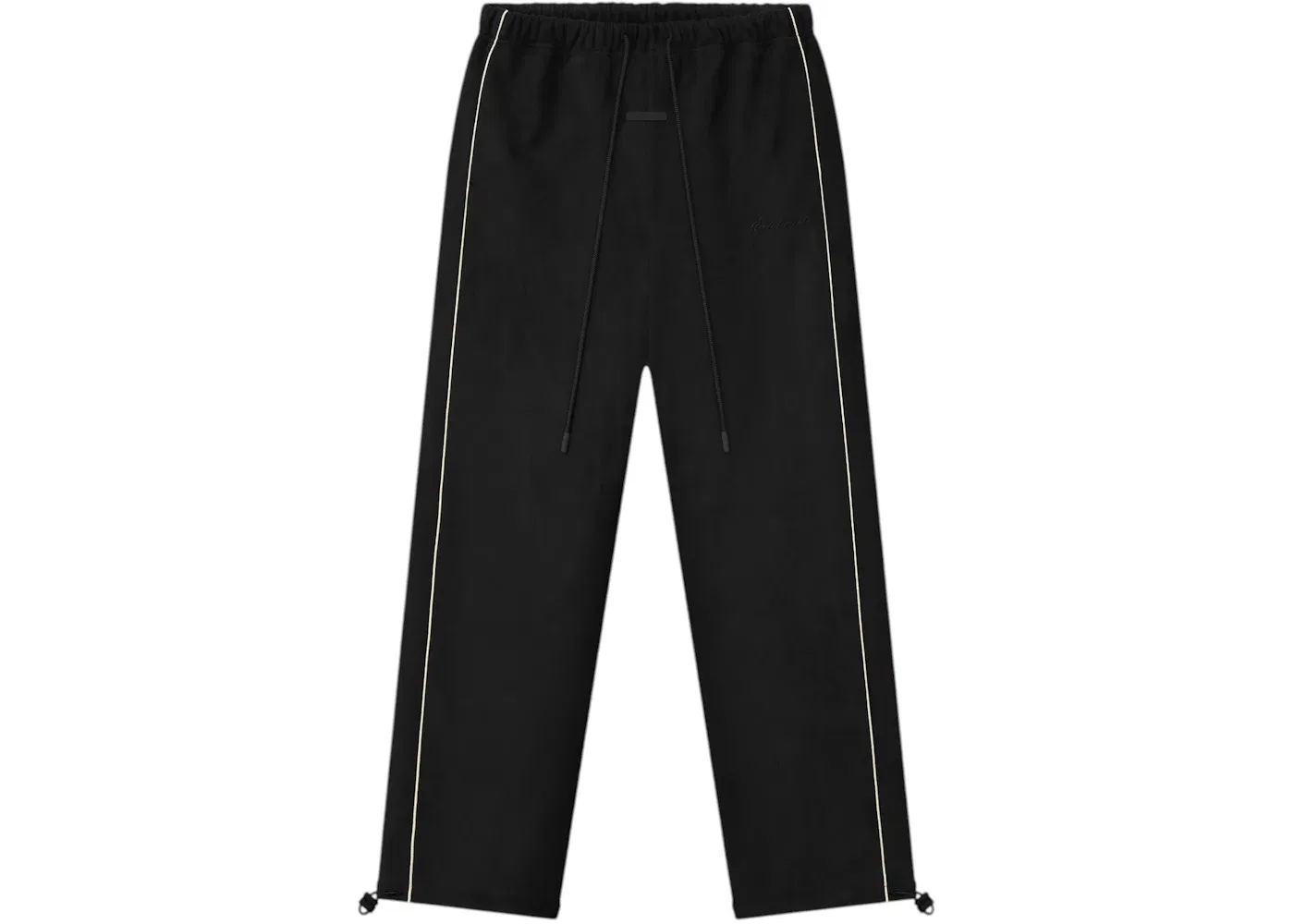 Мужские штаны из замшевого флиса Essentials Signature Relaxed Pant Fear of God, Vintage Black