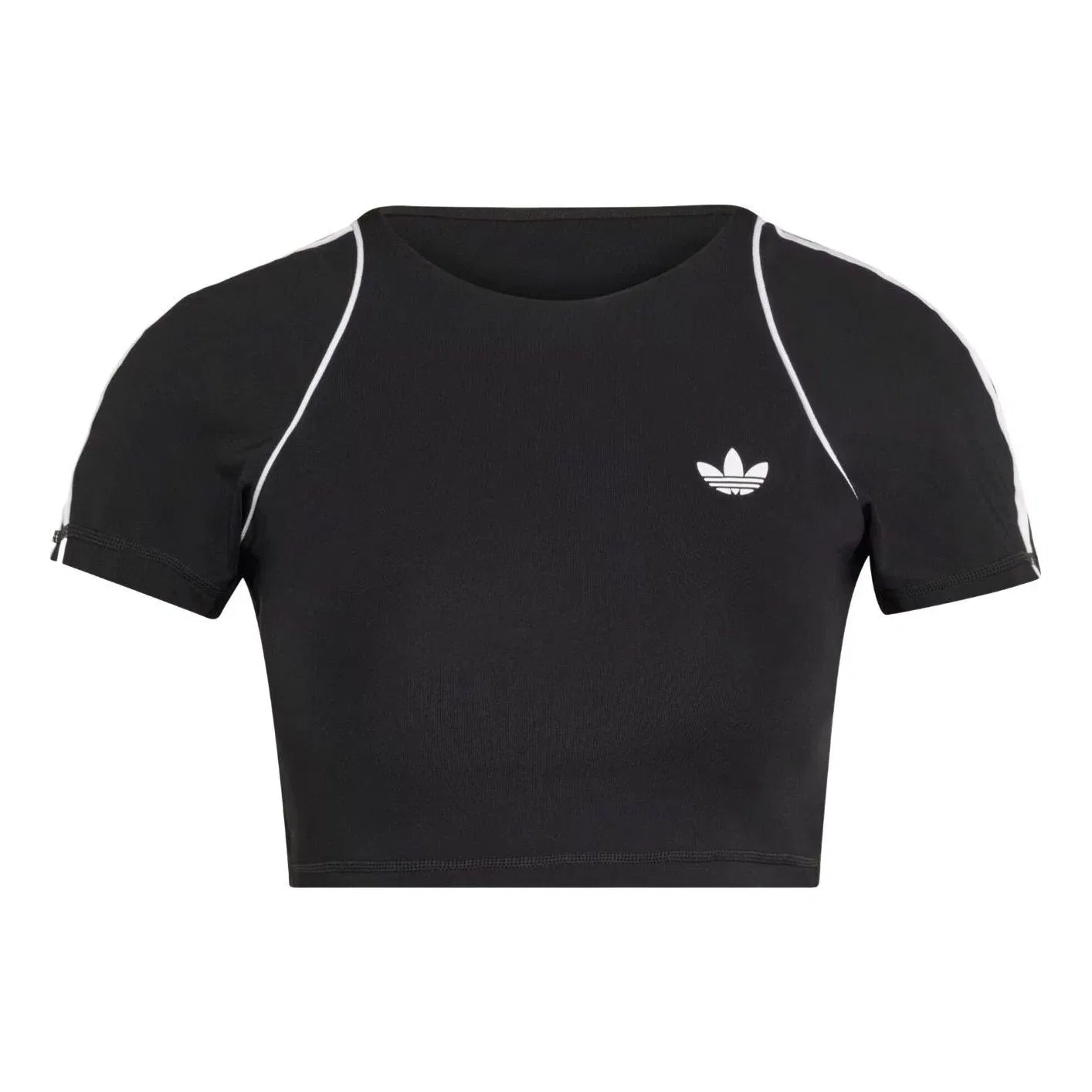 Женская футболка Superstar Bra T-Shirt Adidas, черный