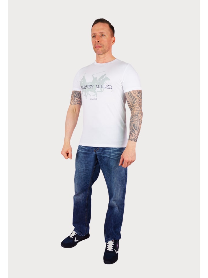 

Футболка белого цвета HARVEY MILLER POLO CLUB, Белый, Футболка белого цвета HARVEY MILLER POLO CLUB