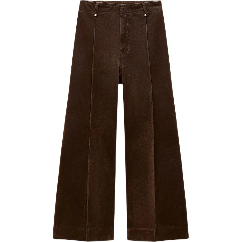 Женские джинсы свободного кроя Brown ZARA, Brown