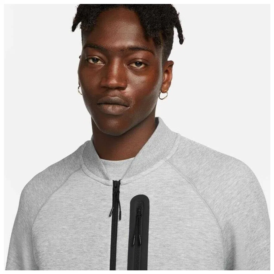Мужской свитшот с капюшоном Tech Fleece N98 Jacket Nike, Антрацитовый — фото 4