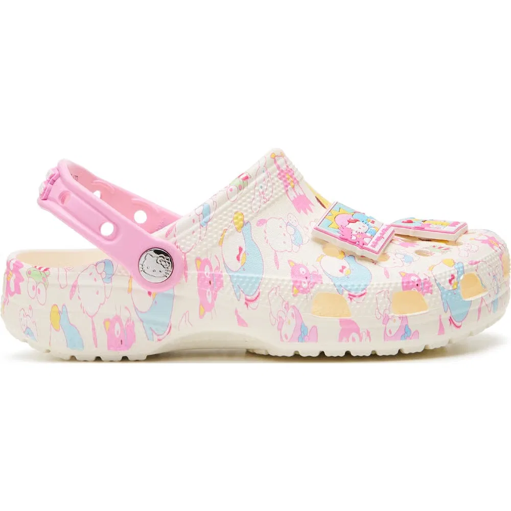 Детские классические сабо Hello Kitty Crocs, Pastel Hello Kitty — фото 2