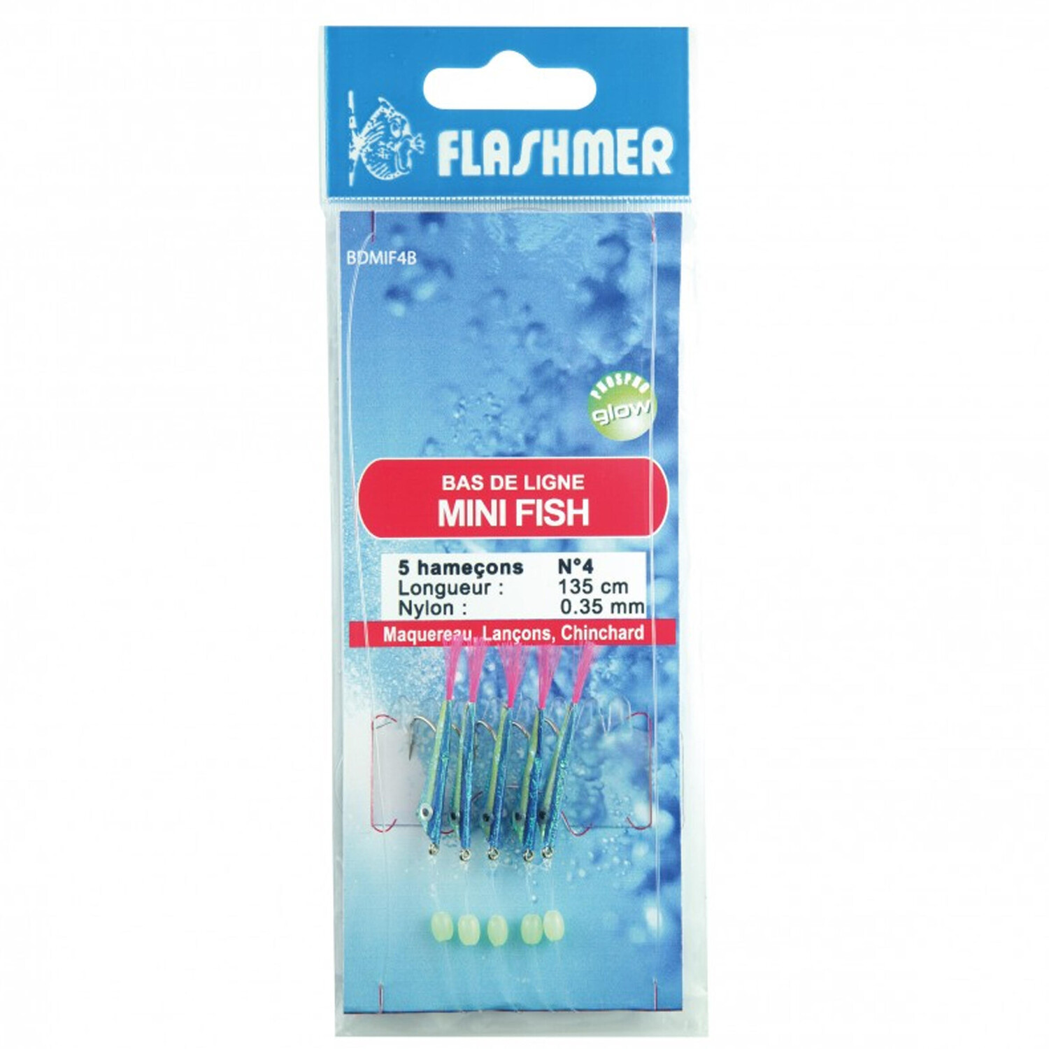 

Оснастка Пастерностер Mini Fish 5 крючок №4 FLASHMER
