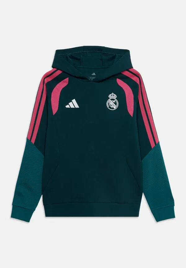 Толстовка Real Madrid Tiro Training унисекс - худи Adidas Performance, розовый — фото 3