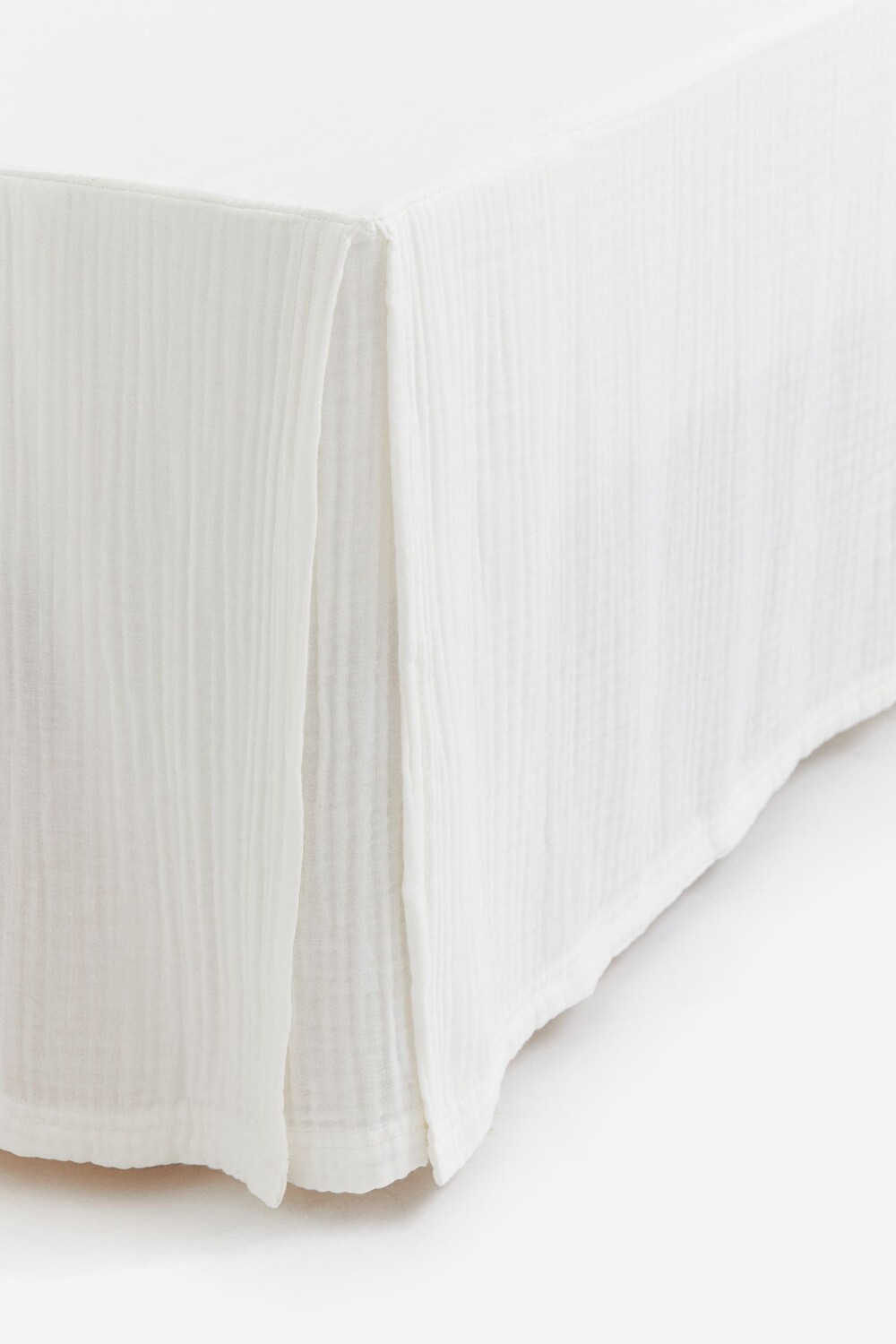 

Ламбрекен H&M Home Cotton Muslin, белый