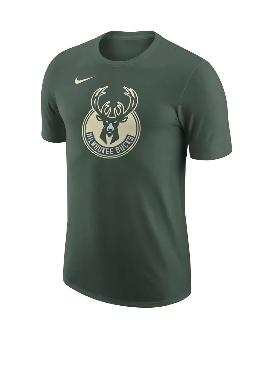 Футболка с логотипом Milwaukee Bucks Nike, зеленый