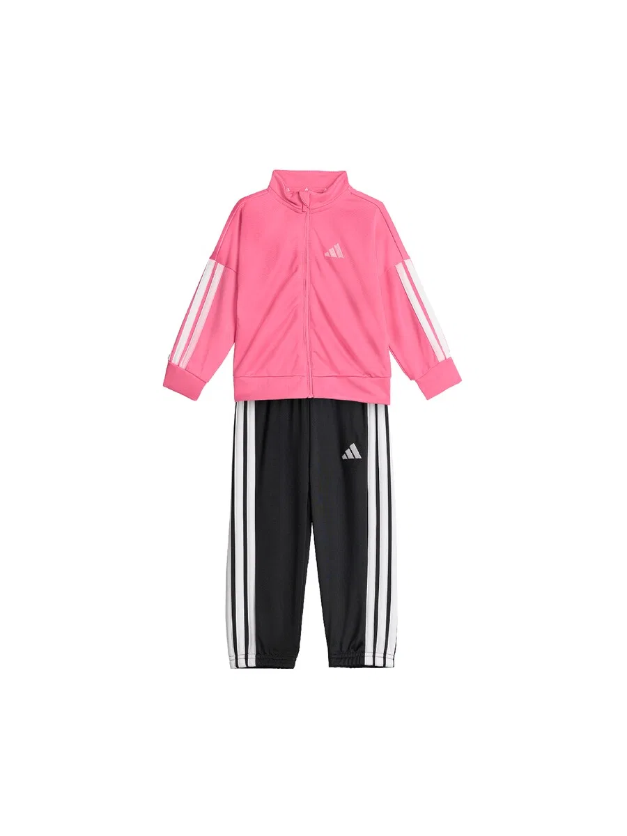 Спортивный костюм ADIDAS SPORTSWEAR 'Essentials' в светло-розовом и черном цветах