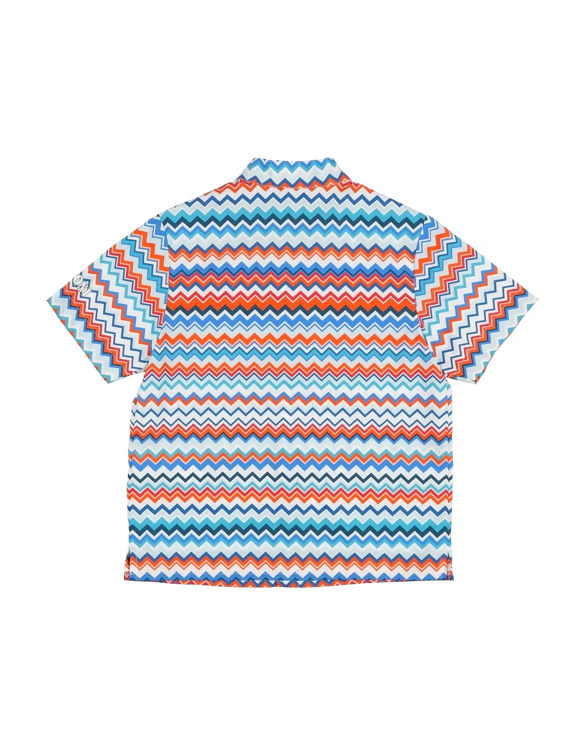 Детская рубашка для мальчиков с коротким рукавом Missoni, синий — фото 2