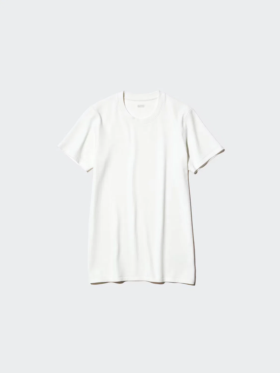 Футболка Uniqlo Heattech, хлопковая, черная — фото 2