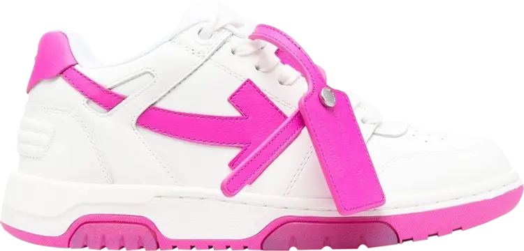 Кроссовки Off-White Wmns Out of Office White Fuchsia, белый