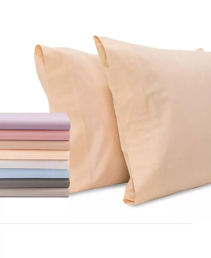 

Наволочки Superity Linen из 100% хлопка премиум-класса — мягкие и дышащие — открытый корпус — стандарт — лавандовый Superior Linen, бежевый