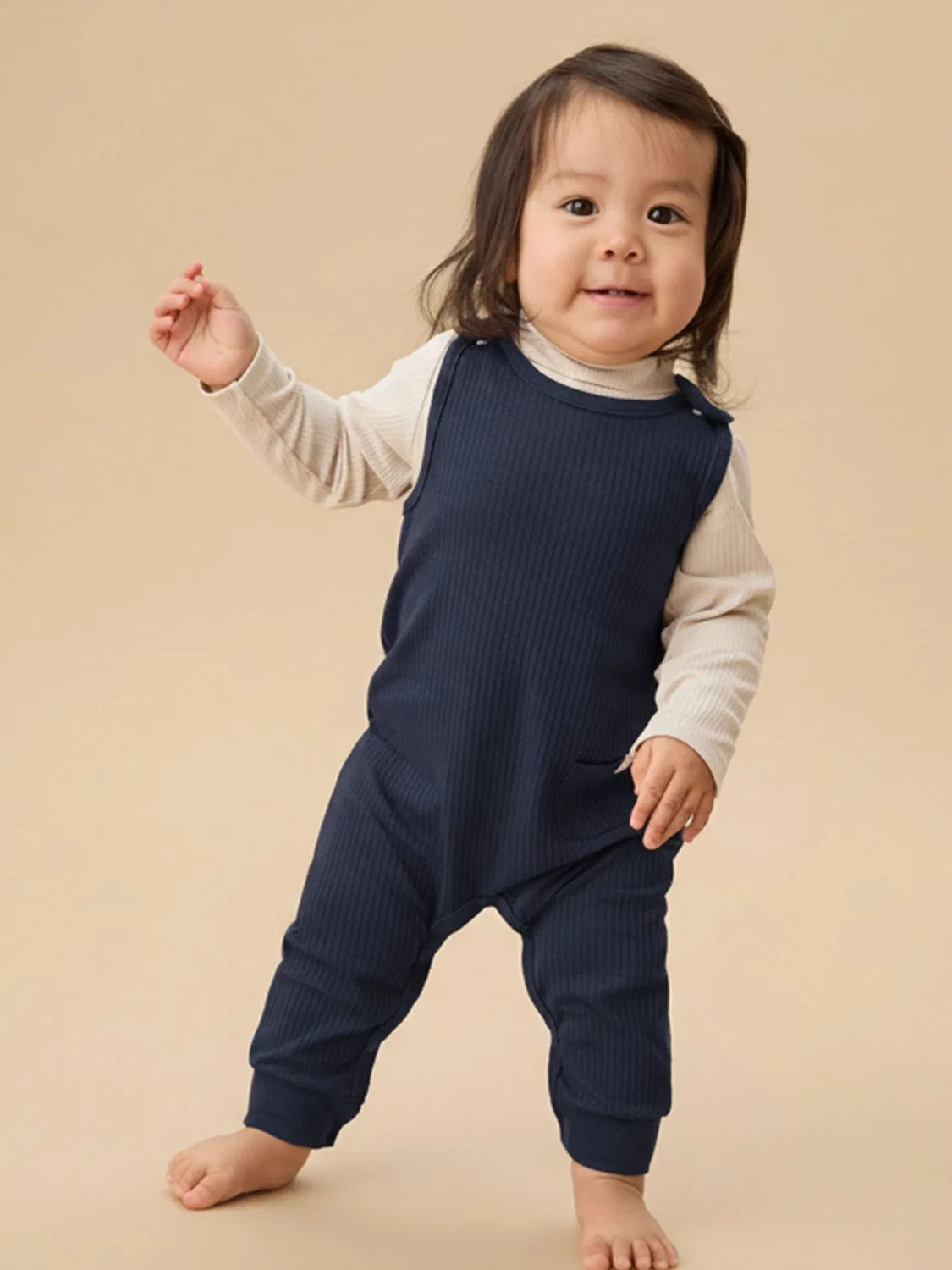 Ромпер повседневный Dungarees Mori, Light Blue