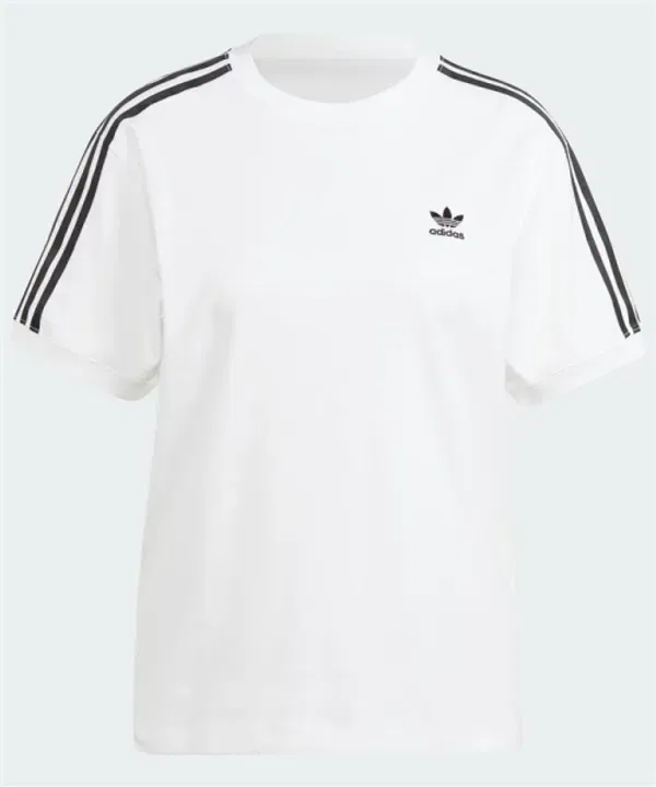 Футболка с 3-полосной лентой, Adidas, женская