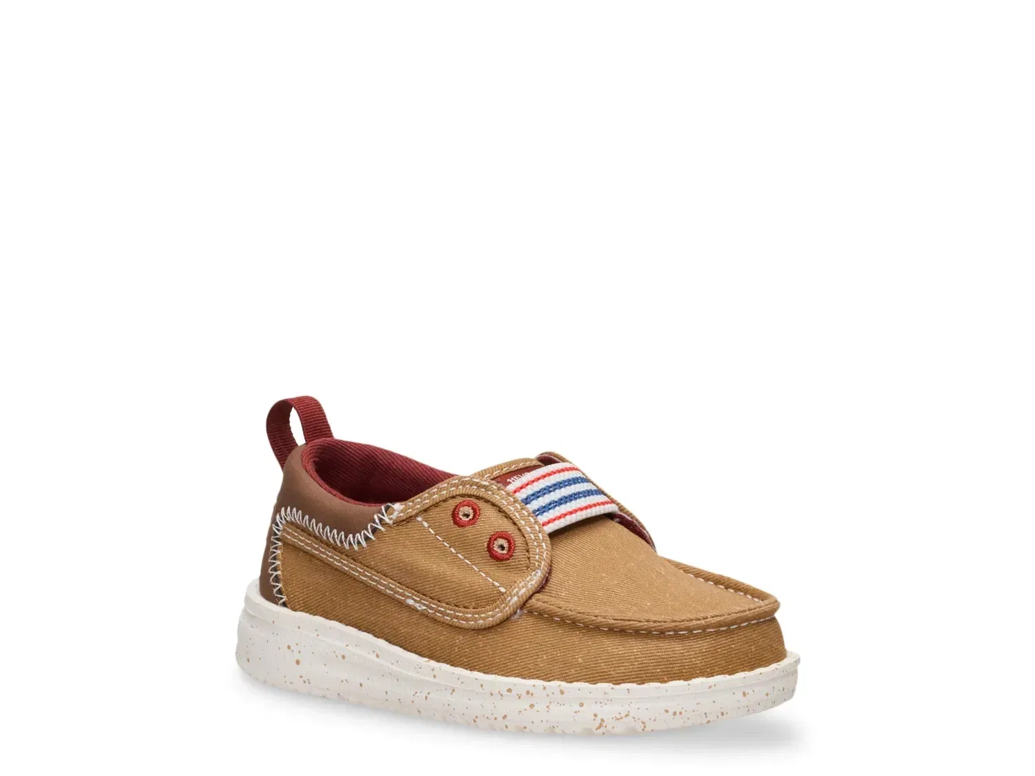 Slip-on Wally Cru Crafted Varsity, HEYDUDE, темно-коричневый