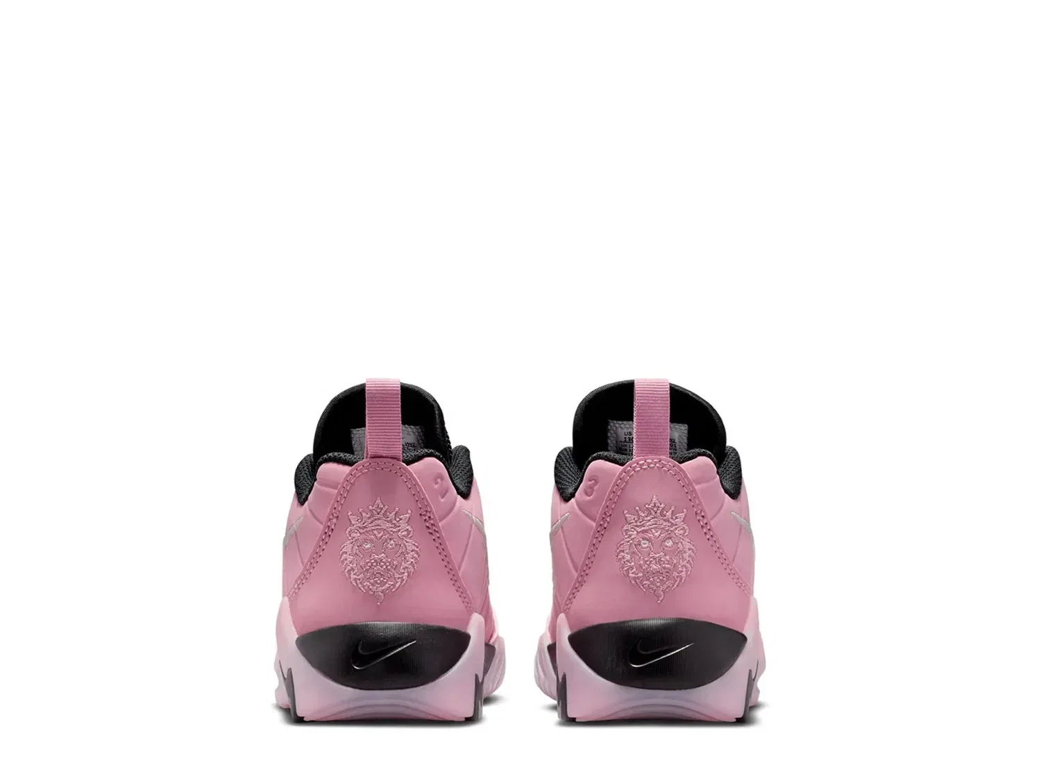 Кроссовки баскетбольные LeBron Witness 9, Nike, темно-розовый — фото 2