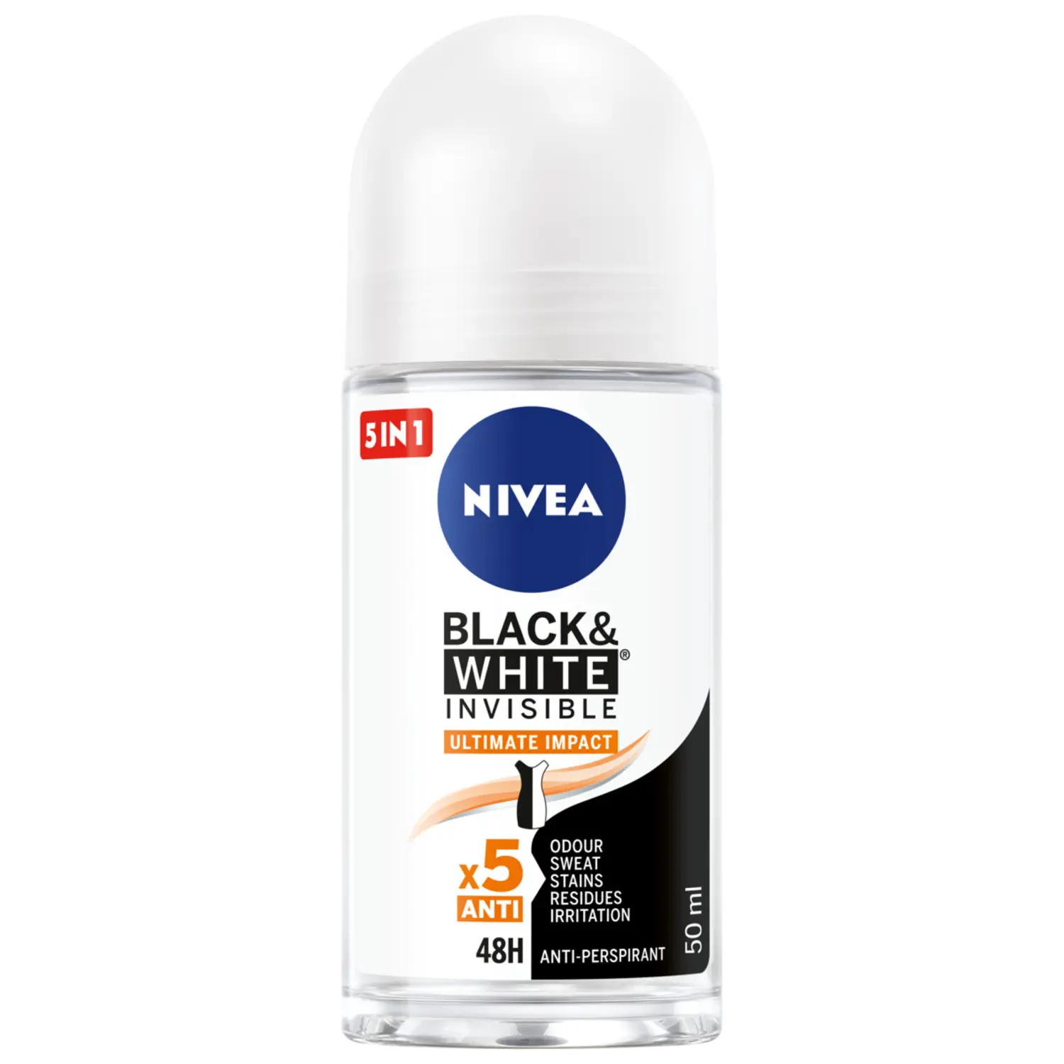 

Nivea Ultimate Impact женский шариковый антиперспирант, 50 мл