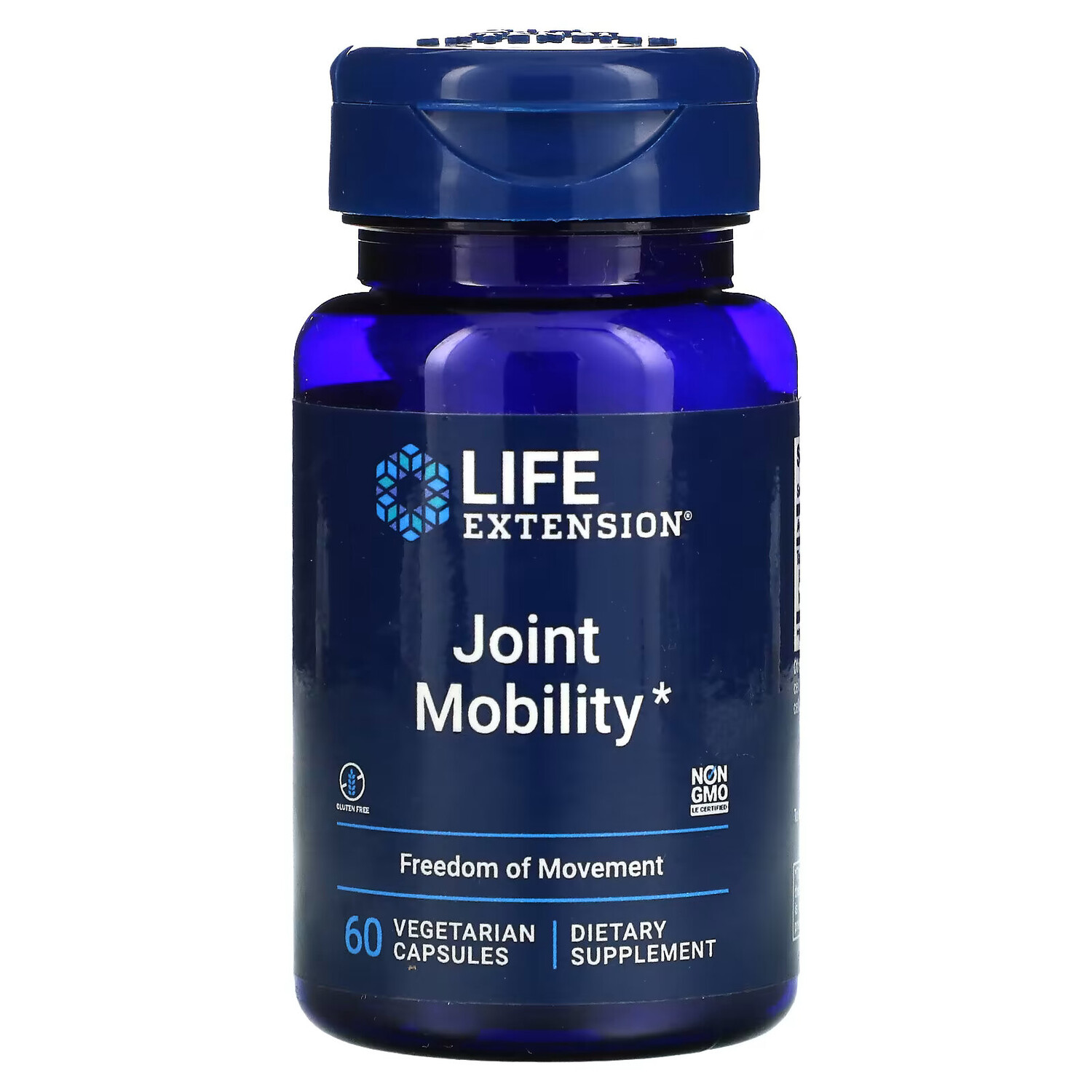 

Life Extension, Подвижность суставов, 60 вегетарианских капсул