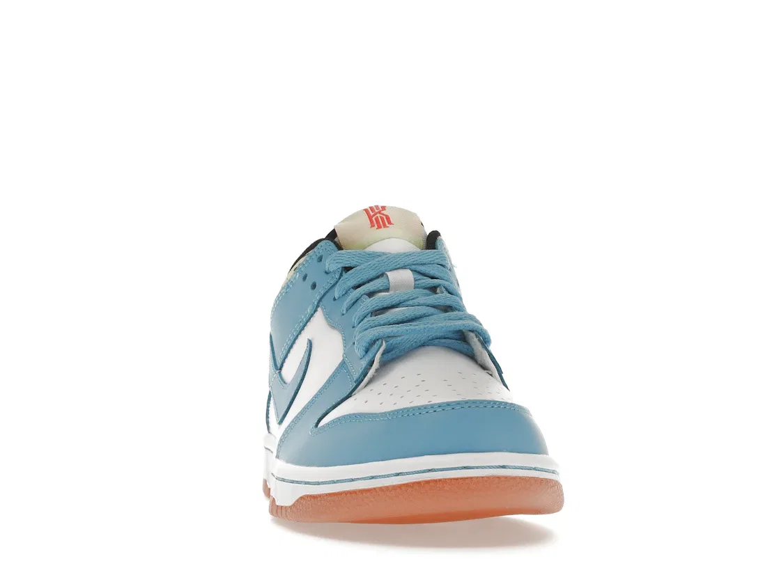Детские кроссовки для мальчиков с замшевым верхом Nike Dunk Low Nike, Baltic Blue — фото 2