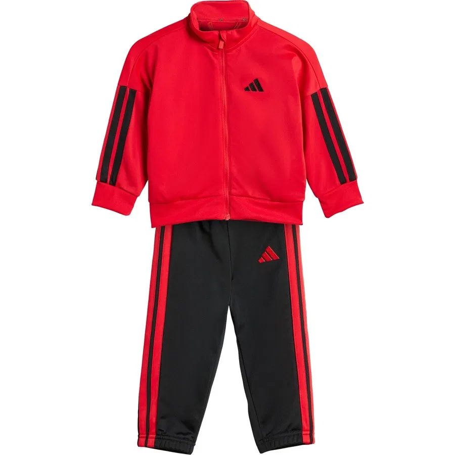 Спортивный комплект с длинным рукавом Essentials CLIMACOOL adidas, Красный — фото 3