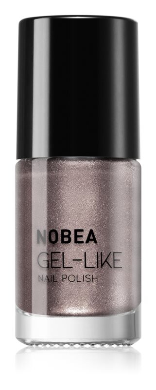

Лак для ногтей с гелевым эффектом NOBEA Metal, оттенок chrome #N43 6 мл
