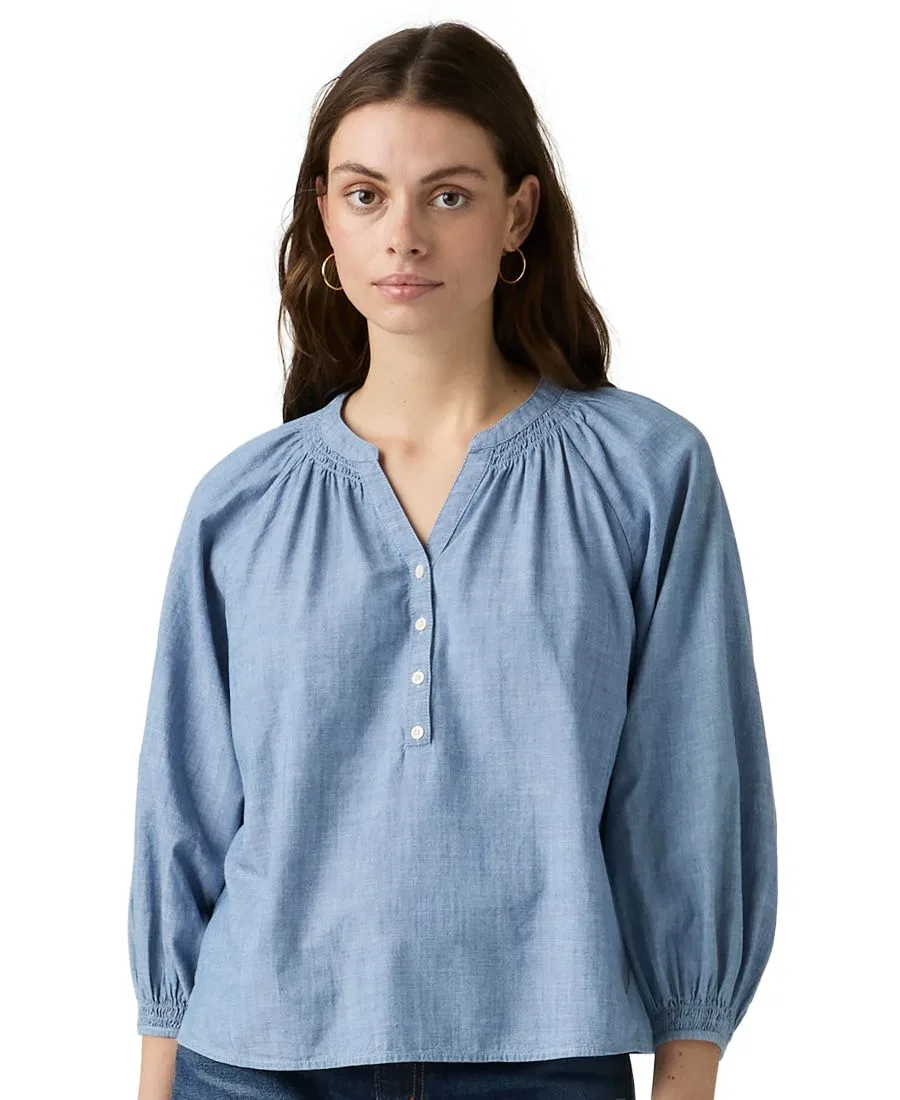 Блуза с разрезом у горловины Reverie Split Neck Levi's, Why Hello