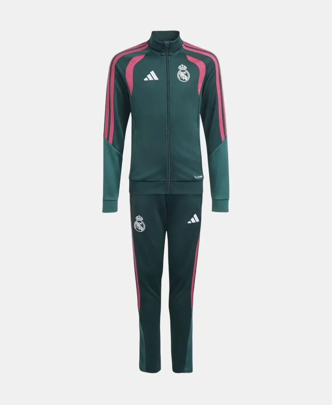 Мужской спортивный костюм Real Madrid CF 2026-2027 Entreno adidas, Verde