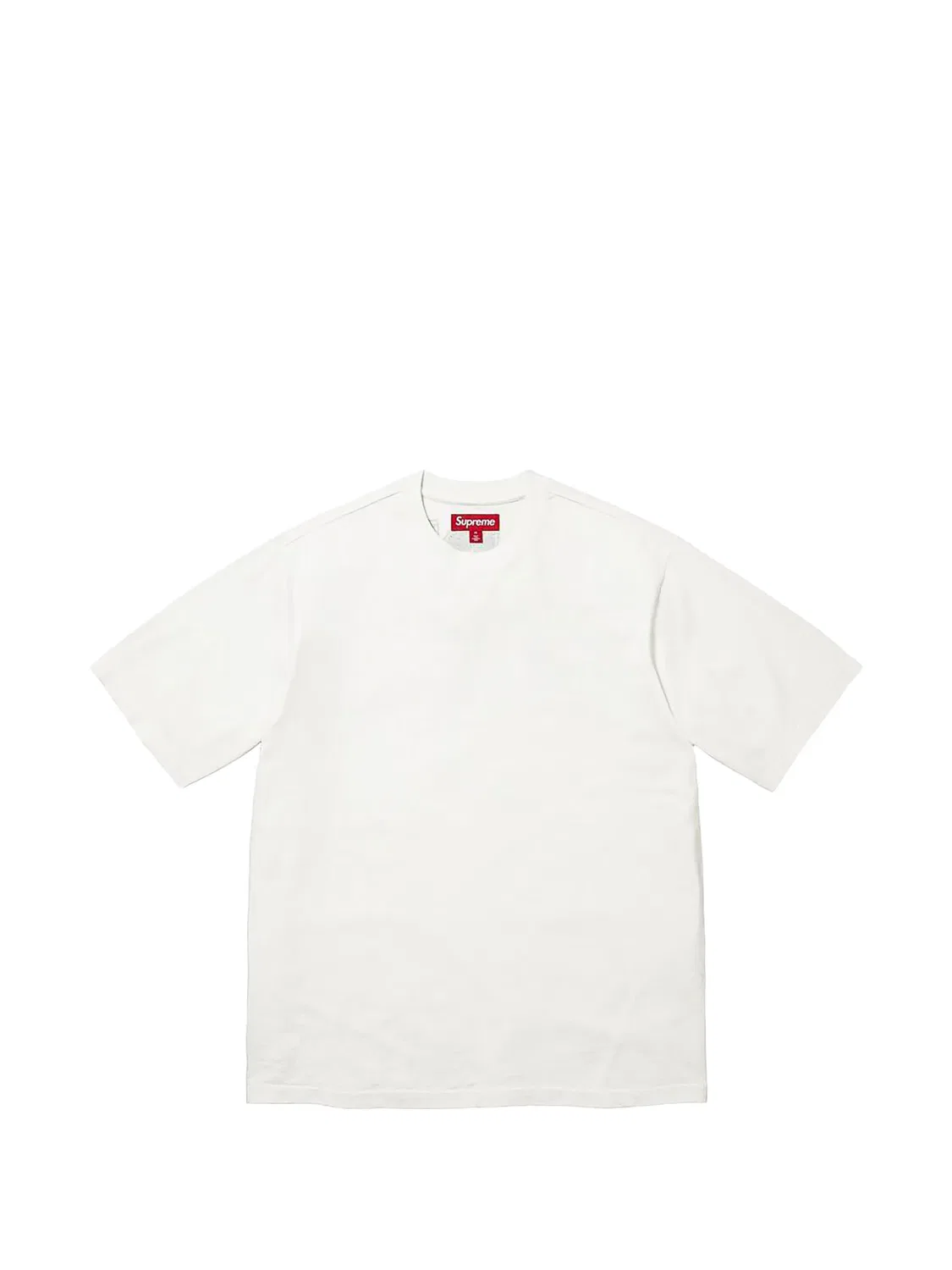 Футболка Rhinestone Script Supreme, белый