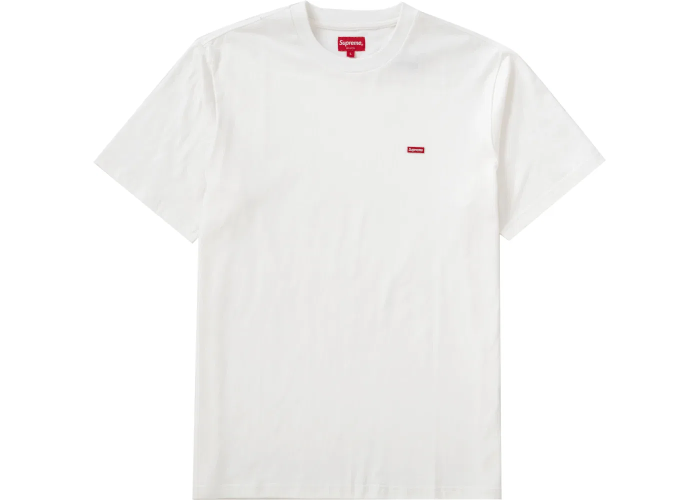 Мужская футболка с вышивкой Supreme Small Box Tee FW20, White