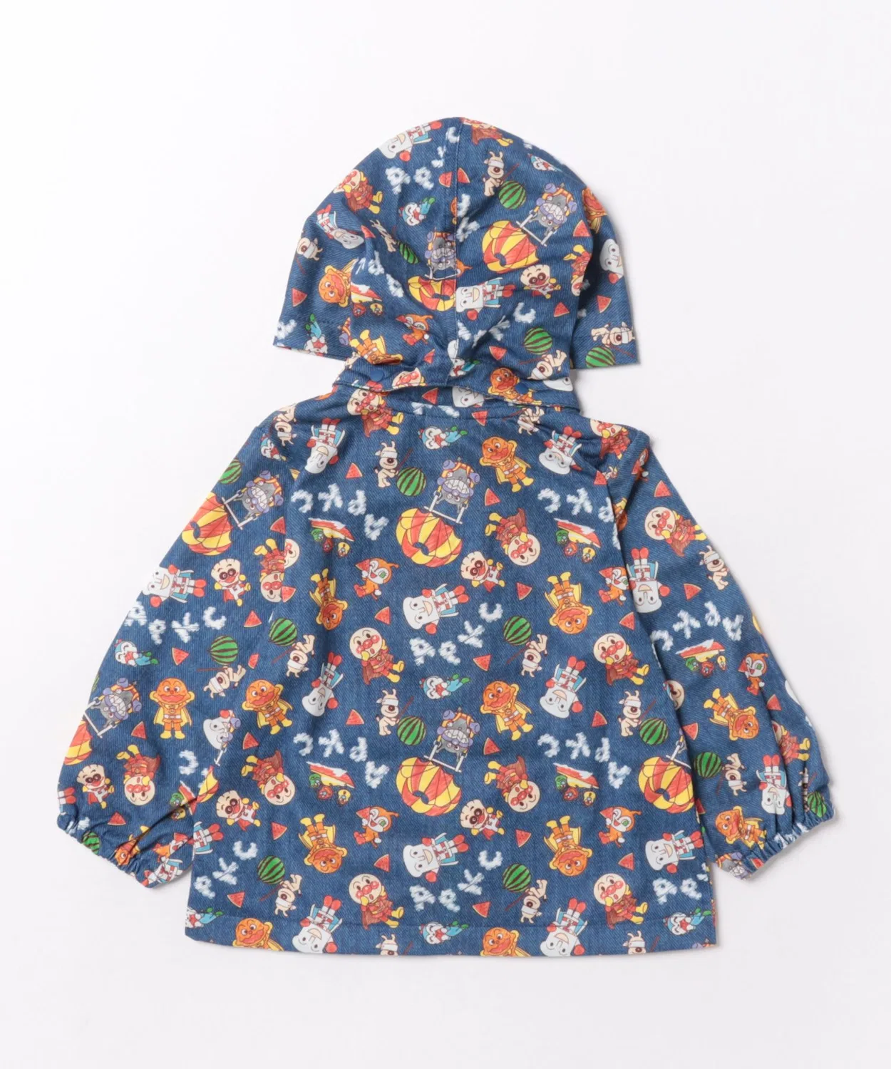 Детская худи с принтом с отстегивающимся капюшоном ANPANMAN KIDS COLLECTION, Navy — фото 2