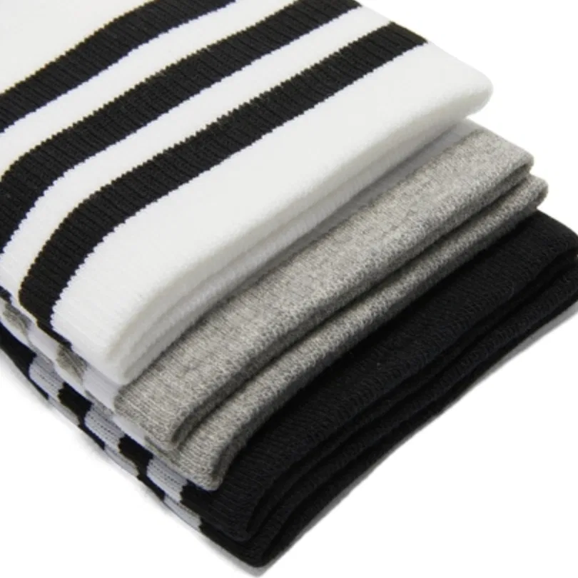 Носки Adidas Originals Unisex Crew Socks, комплект из 3 пар, Black/Gray/White — фото 2
