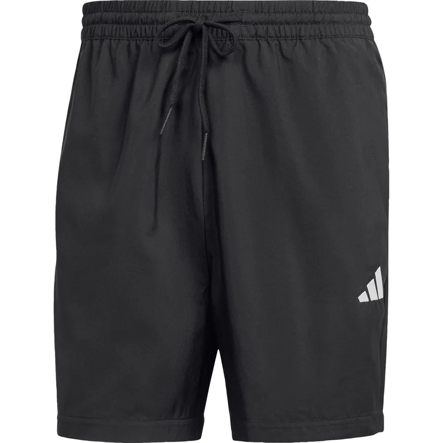 Шорты спортивные с логотипом 3 Bar Essentials Small Logo Chelsea adidas, Черно-белый — фото 3