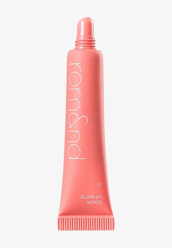 Губная помада матовая, кремовая текстура Color Lip Matte Rom&Nd, Peach Puff, 8 г — фото 2