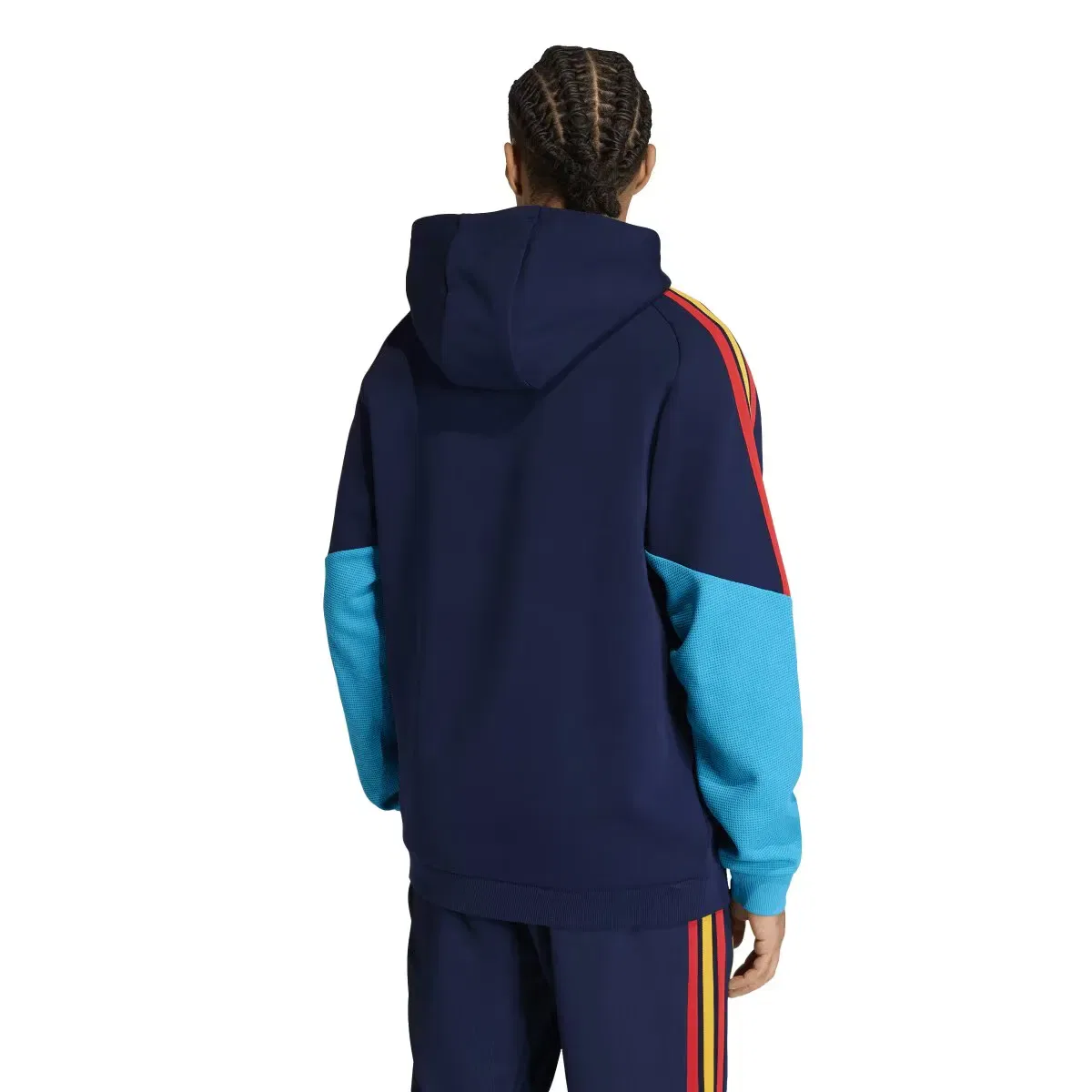 Мужская футболка с длинным рукавом adidas, Azul Marino — фото 2