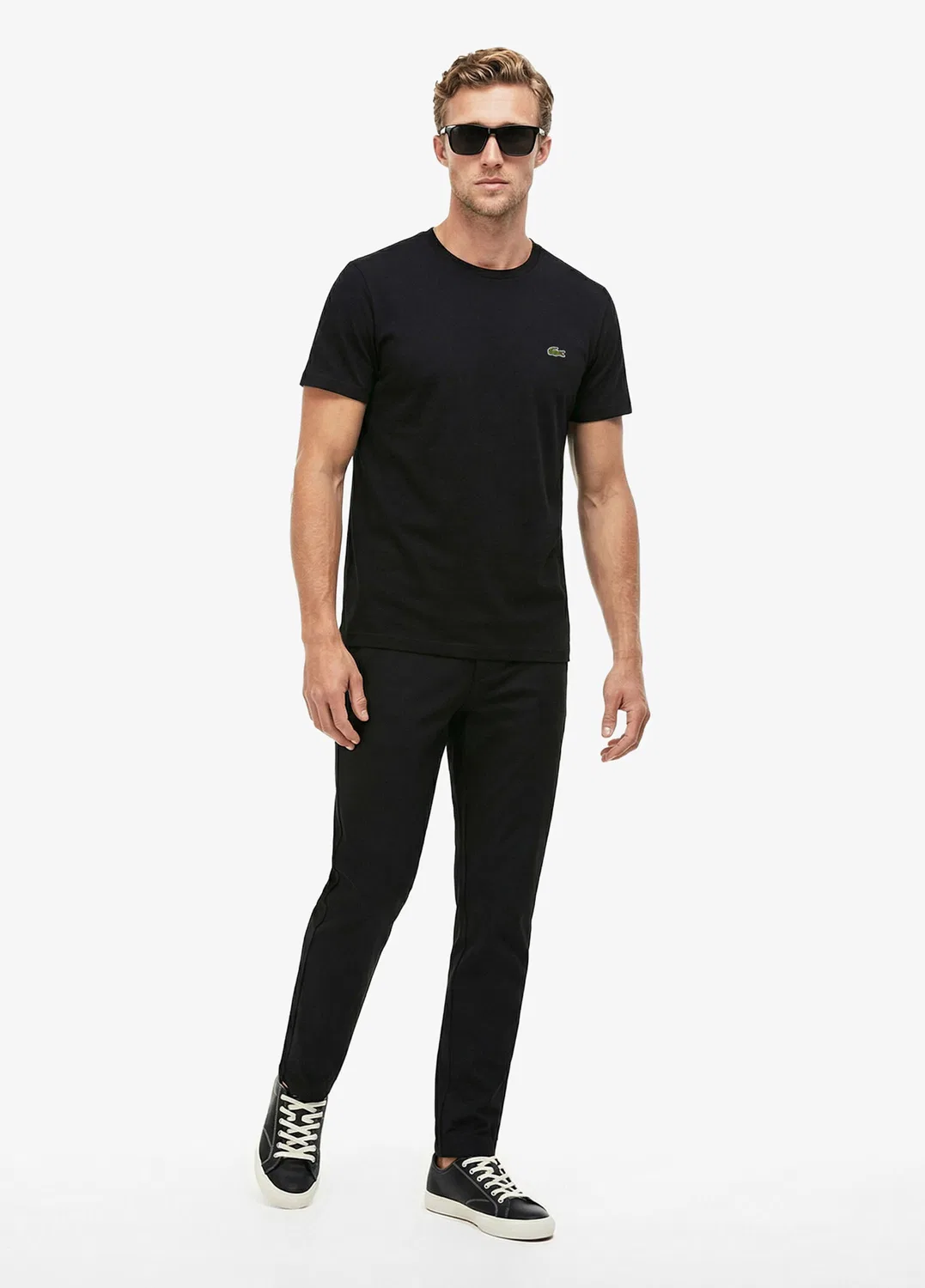 Джинсы Relaxed Fit Lacoste, black