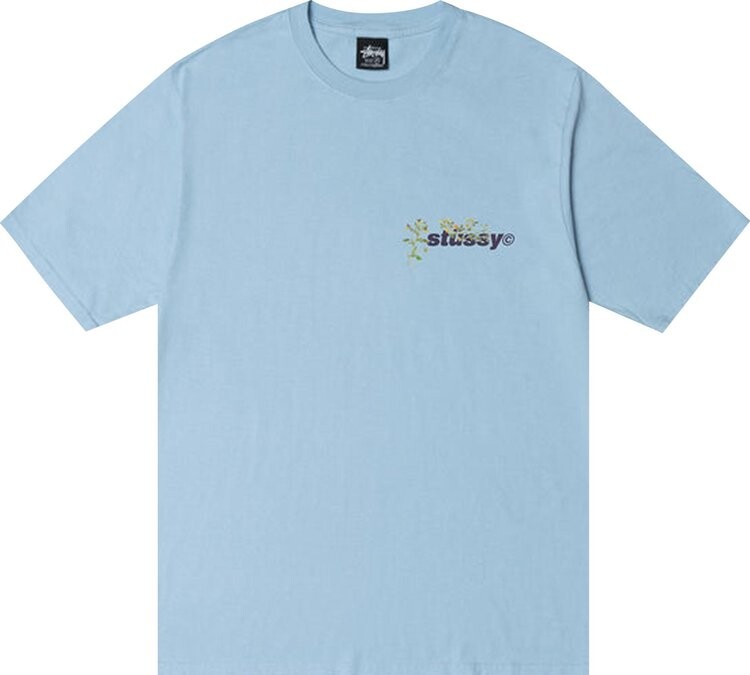 

Футболка Stussy Bokay Pigment Dyed Tee 'Sky Blue', синий