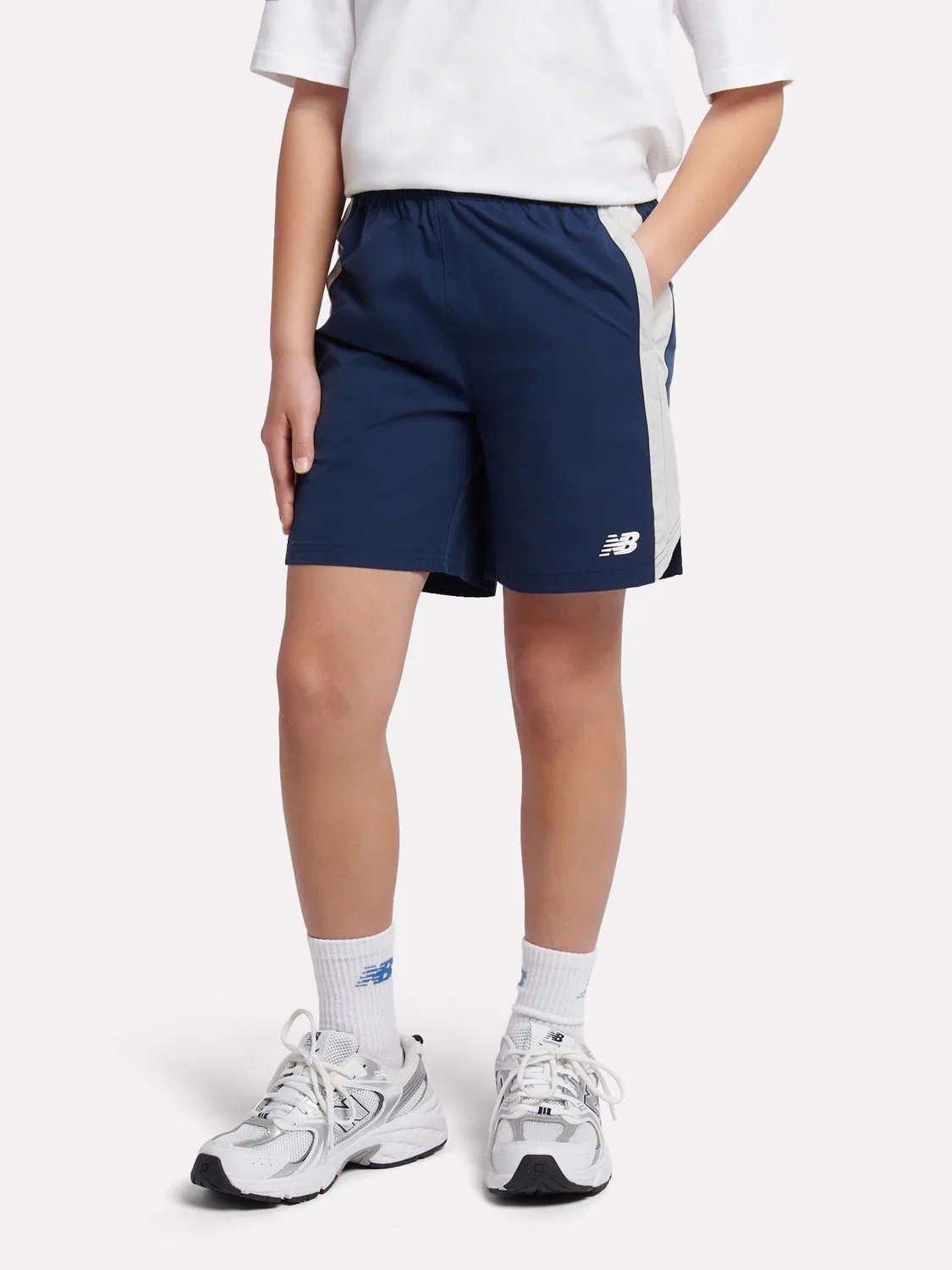 Шорты спортивные NB Athletics New Balance, синие